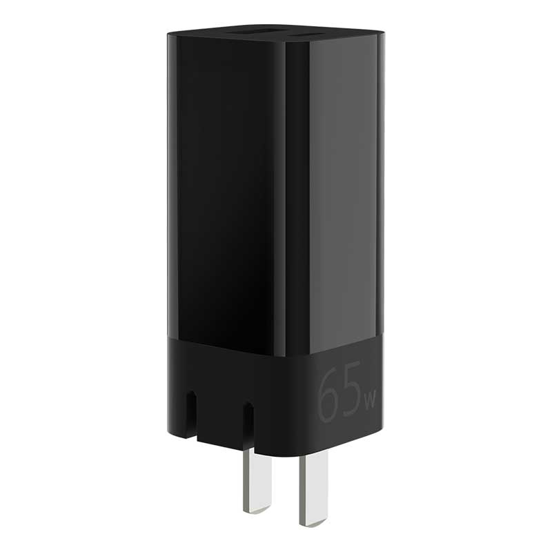 ZMI 65W氮化镓GaN 充电器（1A1C双口）黑色